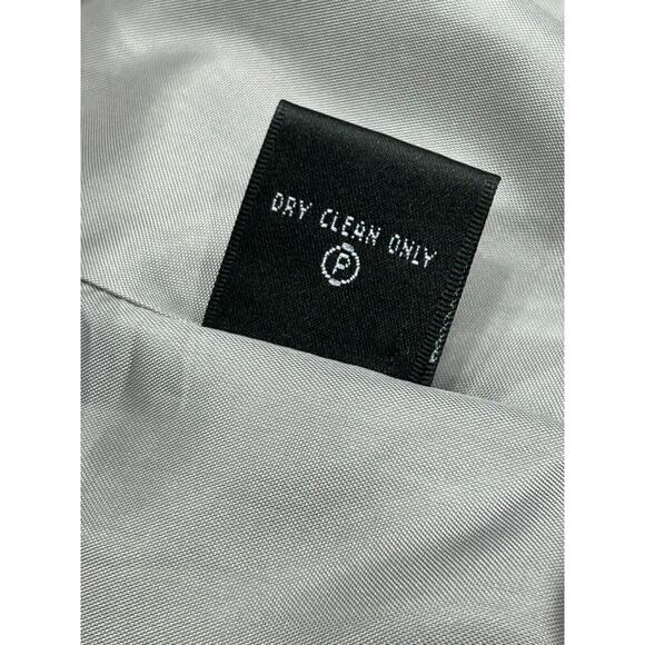 Lafayette 148 Women's Blue Gray Tweed Long Sleeve Hook & Eye Jacket Size 4 - Picture 6 of 10